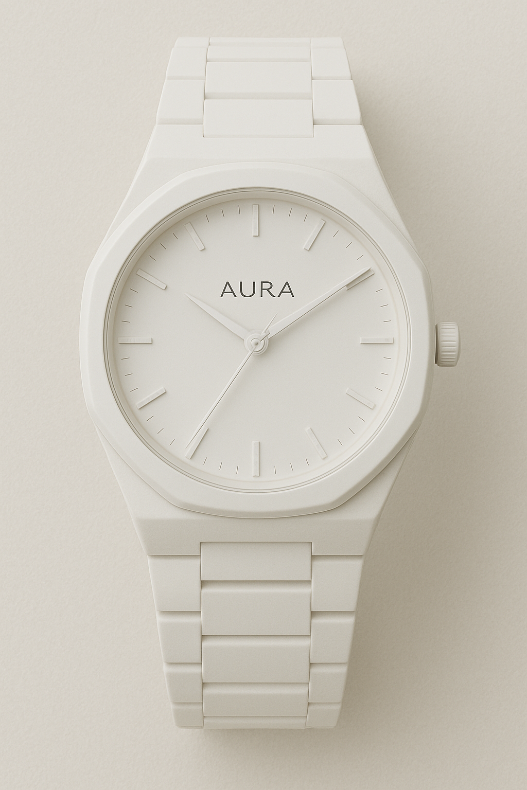 White Arbic Aura watch